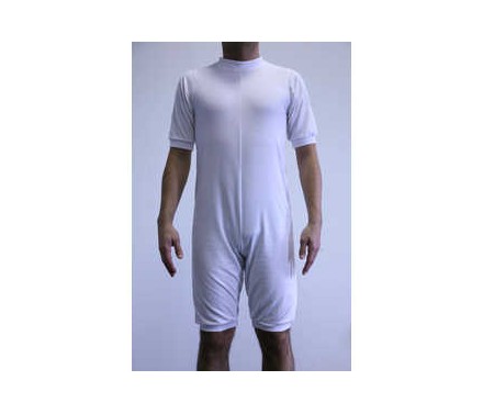 (XL) Pijama Corto con cremallera en la espalda 