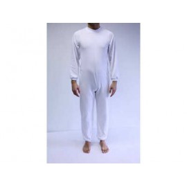  (XL) Pijama largo cremallera solo en la espalda 
