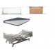 CamaDivisys XXL+colchón alova+barandillas metal+paneles abelia II